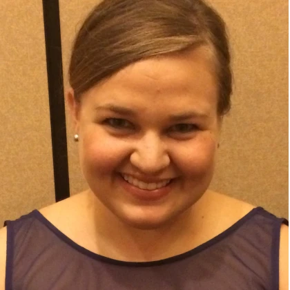 Close up image of Tongue Tied Book contributor, Lauren Hughes