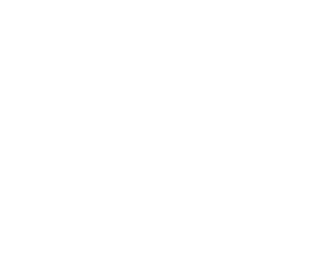 tongue tie logo, stacked vertically, white
