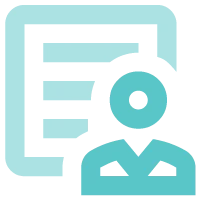 Person and list icon